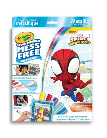 COLORING SET CW DISNEY MARVEL SPIDEY 25-7022