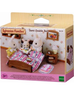 SYLVANIAN LETTO E COMODINO  5019