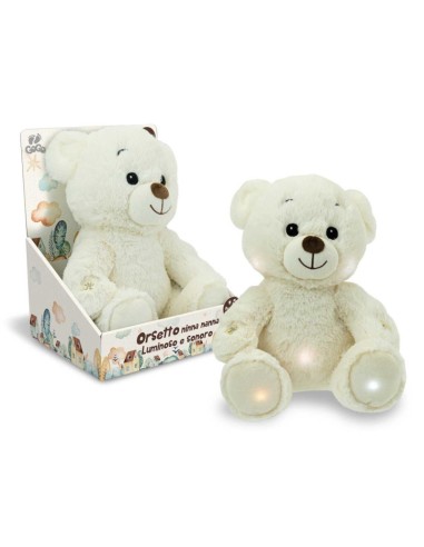 GOGO - ORSETTO NINNA NANNA 25CM LUCE,...