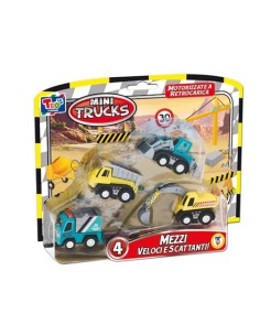 TEO'S - MINI TRUCKS 4 PZ A RETROCARICA 63025