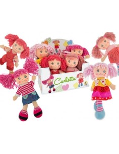 CARLOTTA - BAMBOLA CUORE 30 CM 4 MLD ASS 68544