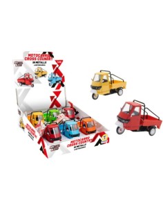 METAL KIDS - MOTOCARRO IN METALLO RETROC. 5 COL. 74318
