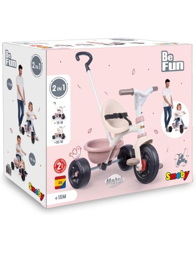 TRICICLO BE FUN ROSA 7600740335