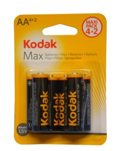 PILE STILO ALCALINE BLISTER 6PZ KAA4