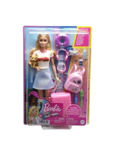 BARBIE TRAVELLER CON VALIGIA E ACC. HJY18