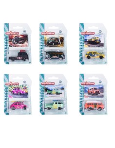 MAJORETTE VOLKSWAGEN THE ORIGINALS PREMIUM 6 ASST. 212055004