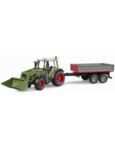 TRATTORE FENDT VARIO 211 CON BENNA E RIMORCHIO 02182