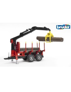 RIMORCHIO CON 4 TRONCHI 02252