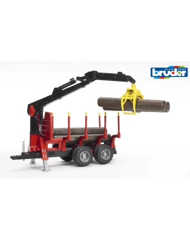 RIMORCHIO CON 4 TRONCHI 02252