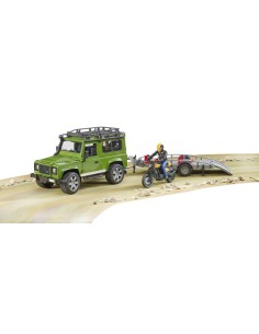 LAND ROVER CON RIMORCHIO 02589