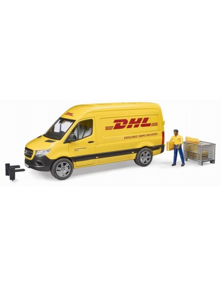 FURGONE DHL CON PERSONAGGIO 02671