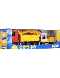 CAMION MAN CON ESCAVATORE 02751