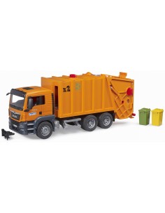 MAN TGS CAMION TRASPORTO RIFIUTI ARANCIONE 03760