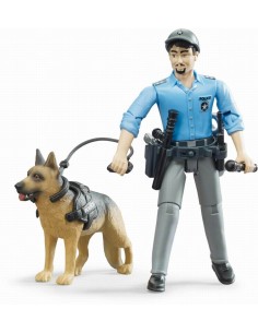 POLIZIOTTO CON CANE 62150