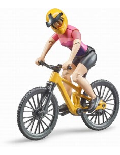 MOUNTAIN BIKE CON CICLISTA 63111