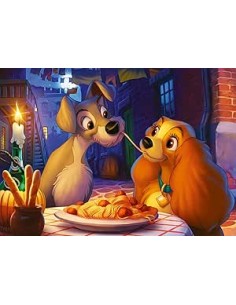 PUZZLE 1000 PZ  LILLI E IL VAGABONDO 12000003