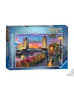 PUZZLE 1000 PZ - ILLUSTRATI TOWER BRIDGE AL TRAMONTO...