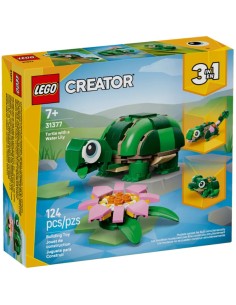 LEGO CREATOR TARTARUGA CON FIORE DI NINFEA 31377
