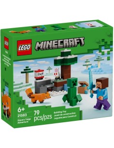 LEGO MINECRAFT AVVENTURA DI STEVE NELLA TAIGA 21583