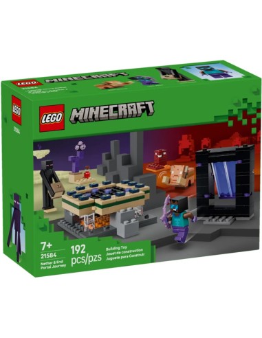 LEGO MINECRAFT VIAGGIO NEL PORTALE...