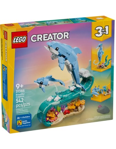 LEGO CREATOR ANIMALI MARINI...