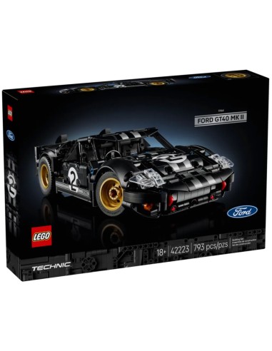 LEGO TECHNIC AUTO DA CORSA FORD GT40...