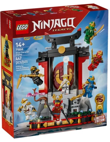 LEGO NINJAGO DISPLAY PERSONAGGI NINJA...