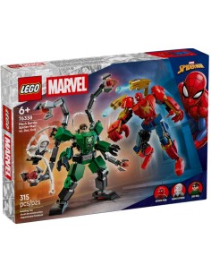 LEGO SUPER HEROES MARVEL BATTAGLIA MECH SPIDER-MAN VS....