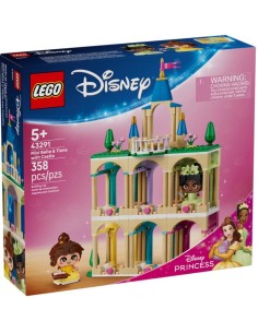 LEGO DISNEY PRINCESS MINI-BELLE E MINI-TIANA CON CASTELLO...