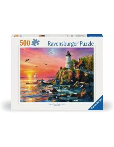 PUZZLE 500 PEZZI FARO ALLA SERA 12000217