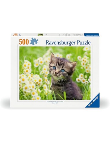 PUZZLE 500 PZ GATTINO NEL PRATO 12000367