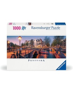 PUZZLE 1000 PZ PANORAMA UNA SERA AD AMSTERDAM 12000446