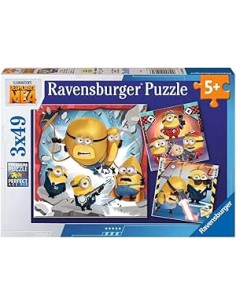 PUZZLE 3X49 PZ CATTIVISSIMO ME 4 12001061