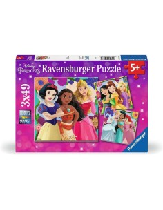 PUZZLE 3X49 DISNEY PRINCESS 12001068