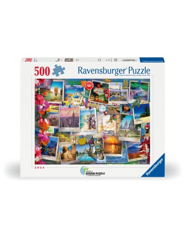 PUZZLE 500 PEZZI WJPC TRAVEL PINBOARD...