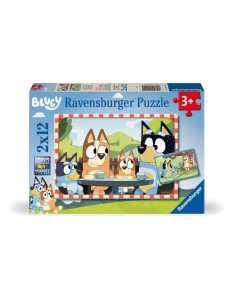 PUZZLE 2 X 12 PEZZI BLUEY 12004111