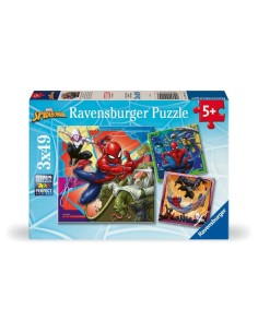 PUZZLE 3X49 PEZZI MARVEL SPIDER-MAN 12004115