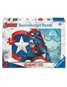 PUZZLE 60 GIANT PAVIMENTO CAPTAIN AMERICA 12004217