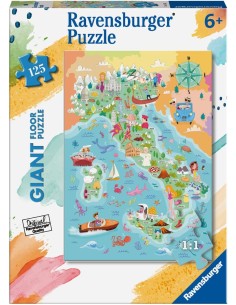 PUZZLE 125 GIANT MAPPA DELL'ITALIA  03145