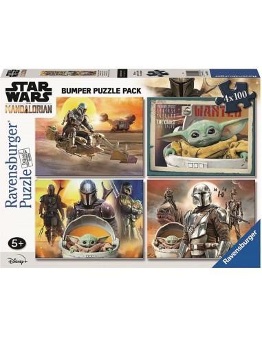 PUZZLE 4X100 BUMPER THE MANDALORIAN...