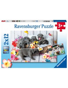 PUZZLE 2X12 PICCOLO PALLE DI PELO 05636