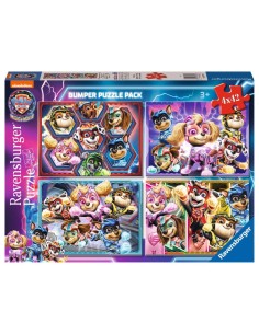 PUZZLE 4X42 PAW PATROL- THE MIGHTY MOVIE 5707