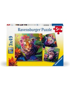 PUZZLE 3X49 PZ CUCCIOLI DELLA GIUNGLA 5735