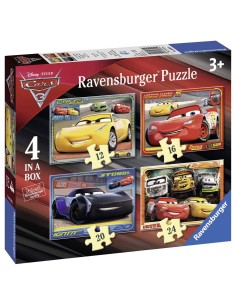PUZZLE 4 IN BOX CARS 3 06894