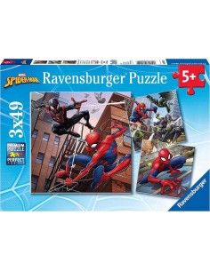 PUZZLE 3X49 PZ SPIDERMAN 8025