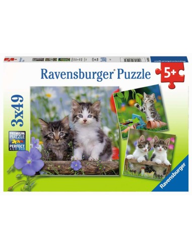 PUZZLE 3X49 GATTINI 08046