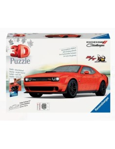 PUZZLE 3D DODGE CHALLENGER SCAT PACK RED 11284