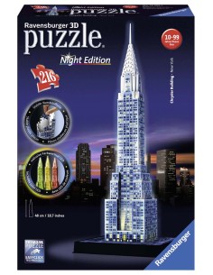 PUZZLE 3D CHRYSLER NIGHT 12595