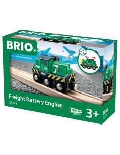 BRIO LOCOMOTIVA MERCI BATTERIA 33214