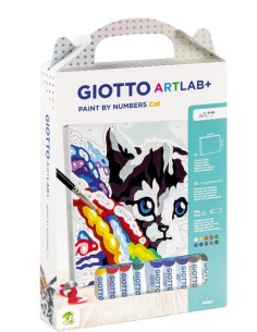 GIOTTO ARTLAB PAINT BY NUMBER CAT F582700